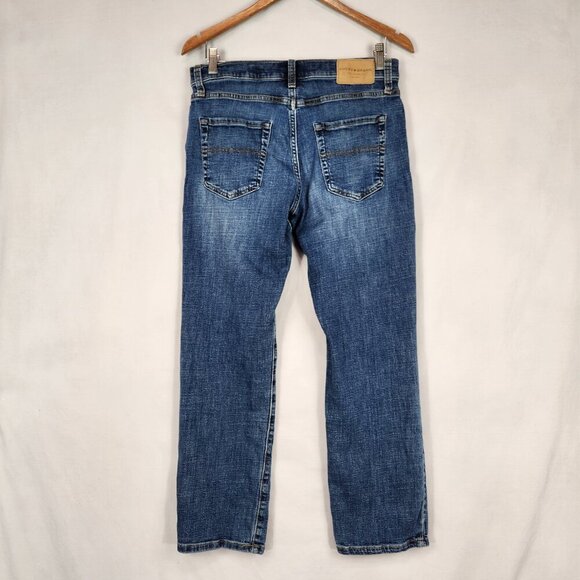 Lucky Brand 223 Straight Leg Denim Jeans Men's 30x30 Blue Distressed Casual - Picture 2 of 11